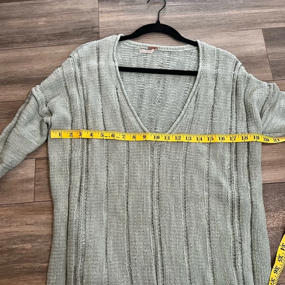 NWT Free‎ People Fringe Trim Sweater- XS
